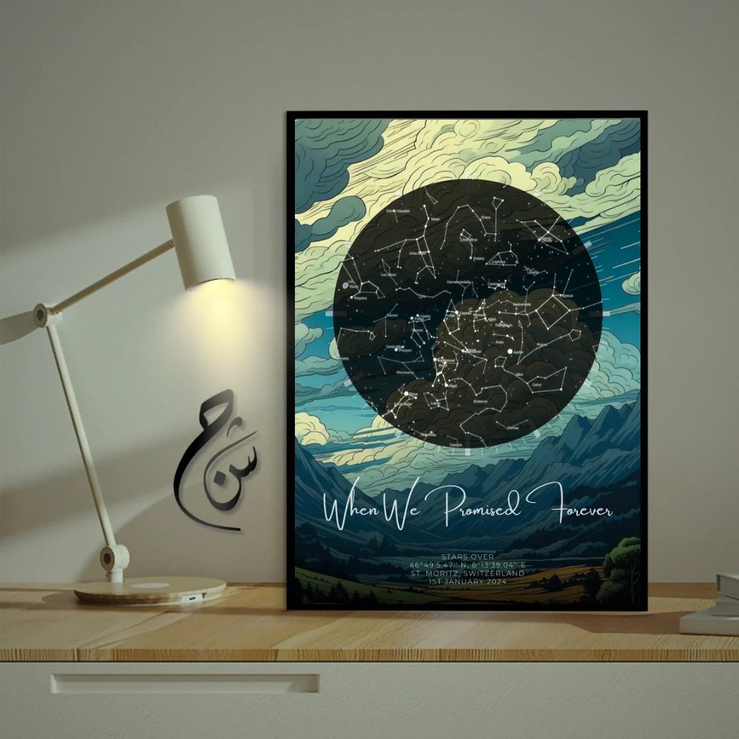 Dreamy Valley Star Map