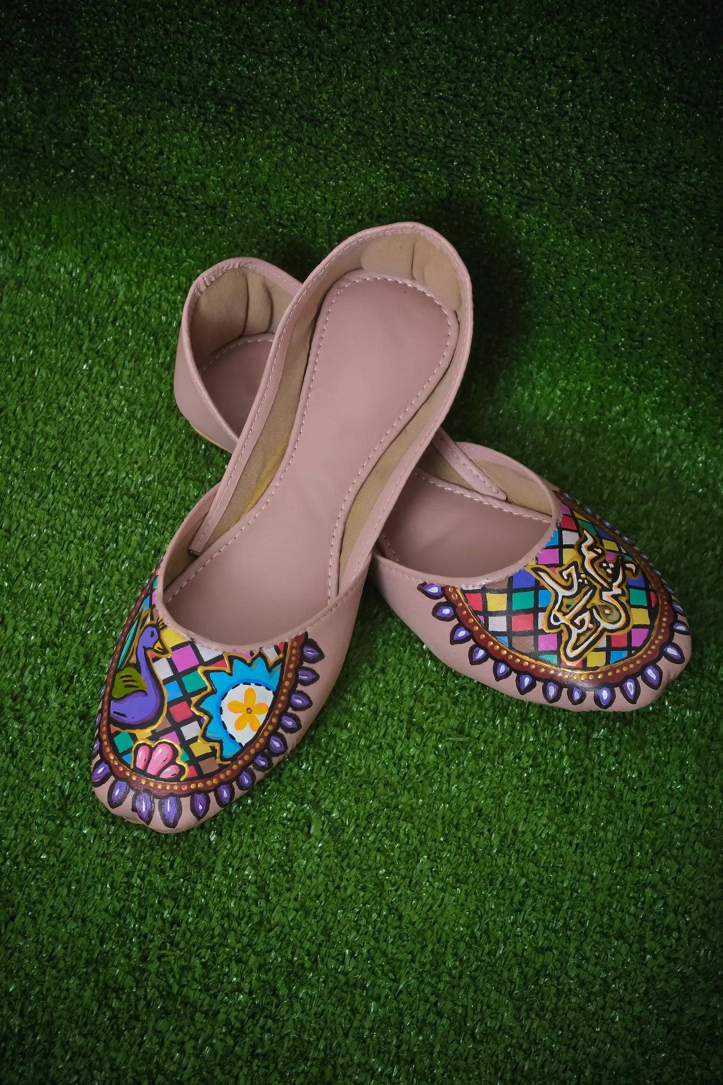 Phulkari Steps Khussa