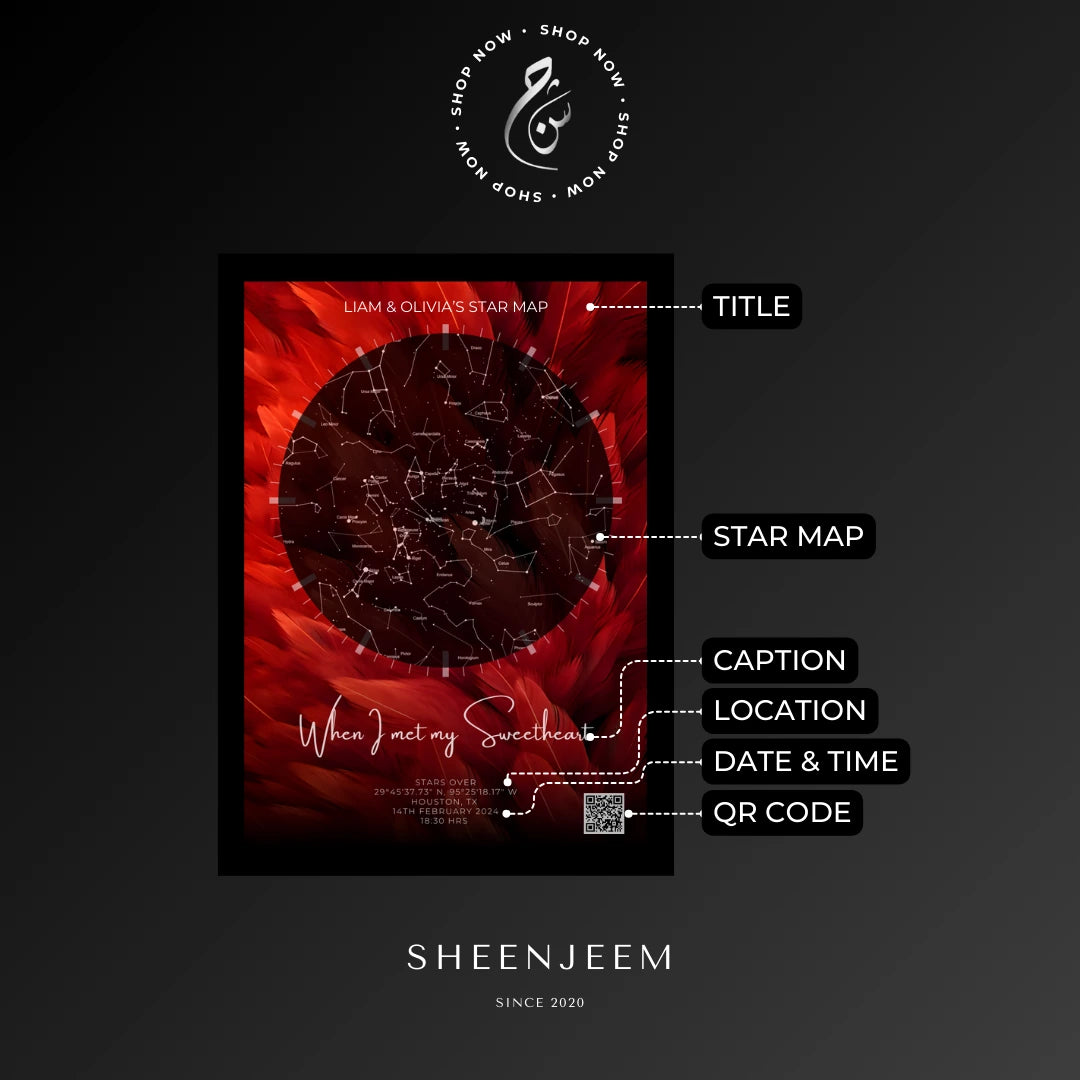 Intense Fur Star Map