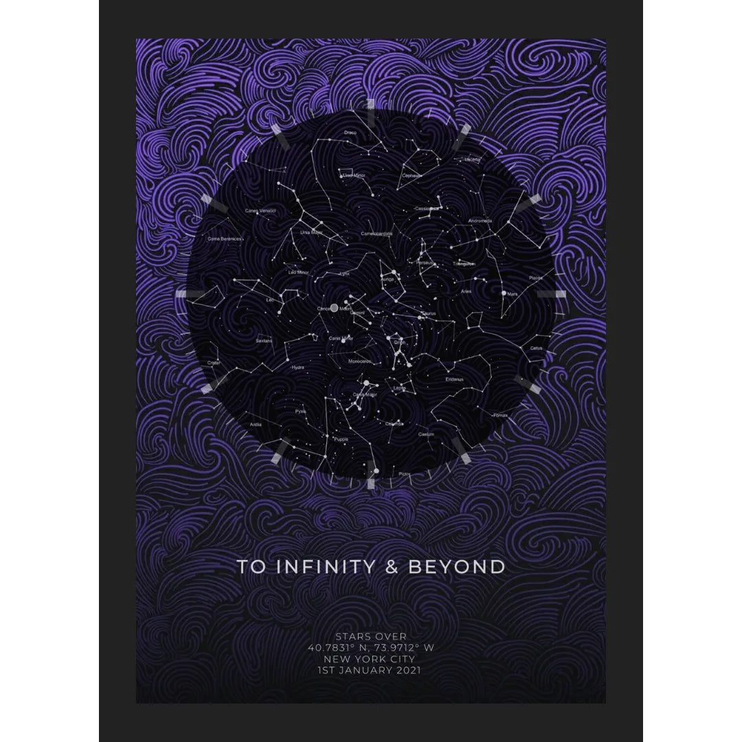 Dark Galaxy Star Map