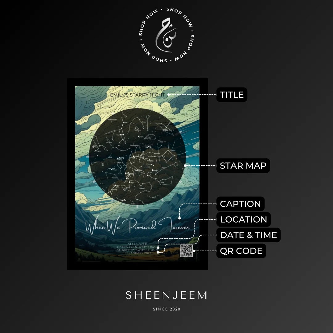 Dreamy Valley Star Map