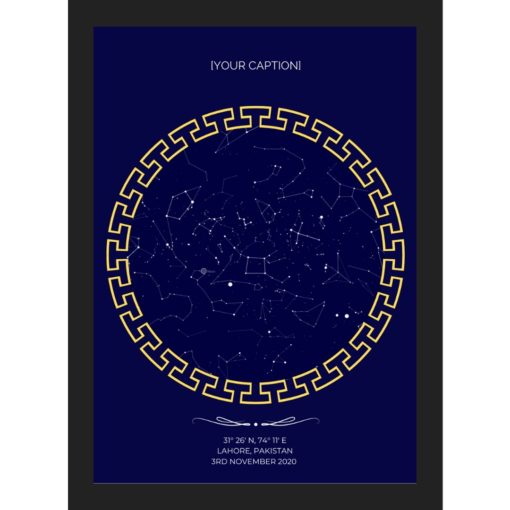 Star Map Blue F