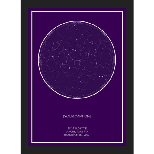 Star Map Purple