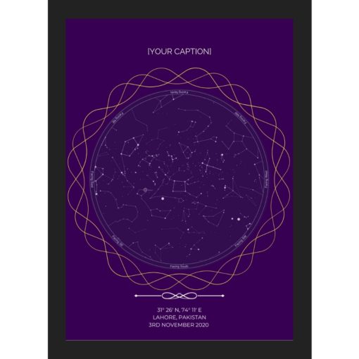 Star Map Purple S