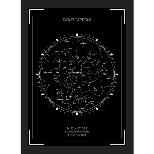 Star Map Black