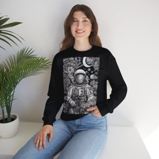 Astro Art Sweatshirt with Model