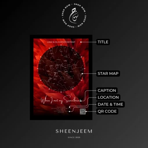 Intense Fur Star Map with Options and Customizations by Sheen Jeem