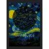 Starry Night Star Map